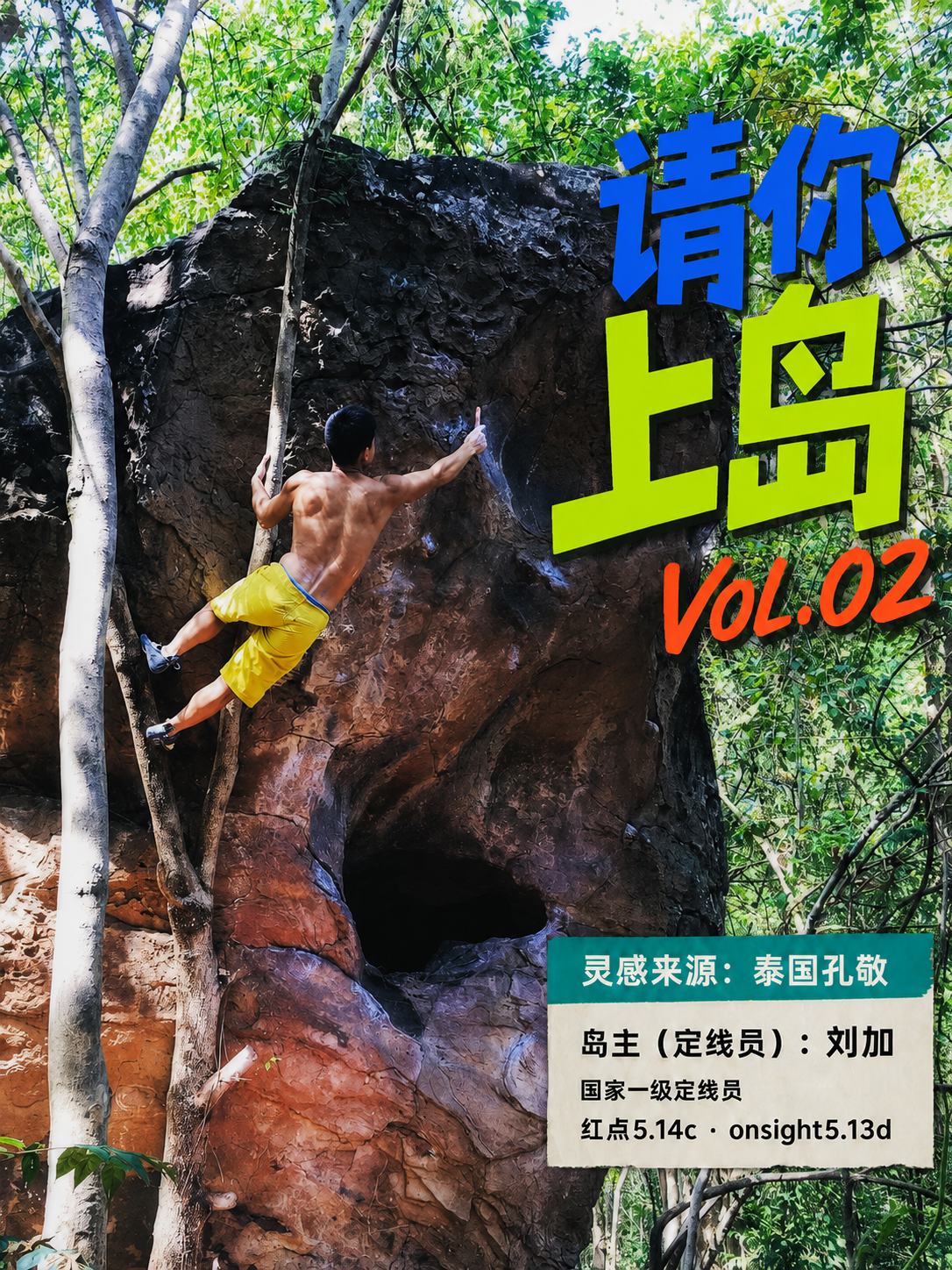 请你上岛 Vol.02 海报